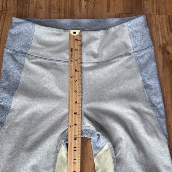 Outdoor Voices Womens‎ Athletic Leggings Yellow/Blue Colorblock Size Medium - Picture 5 of 6